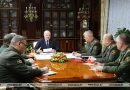 Лукашенко обсудил с руководством Минобороны замысел совместных учений с Россией