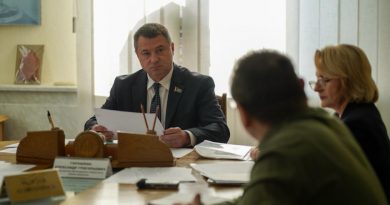 Председатель Могилевского облсовета Александр Горошкин провел личный прием граждан