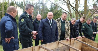 26 апреля на базе Краснопольского лесхоза состоялось выездное заседание коллегии Министерства лесного хозяйства Республики Беларусь